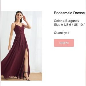 Jjs house bridesmaid dress